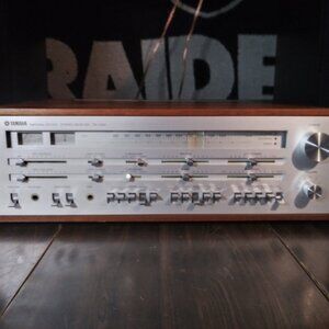 Tested & Working Yamaha CR-1000 Stereo AM/FM Receiver EQ 70w 8Ohms 1974 NICE!!!!